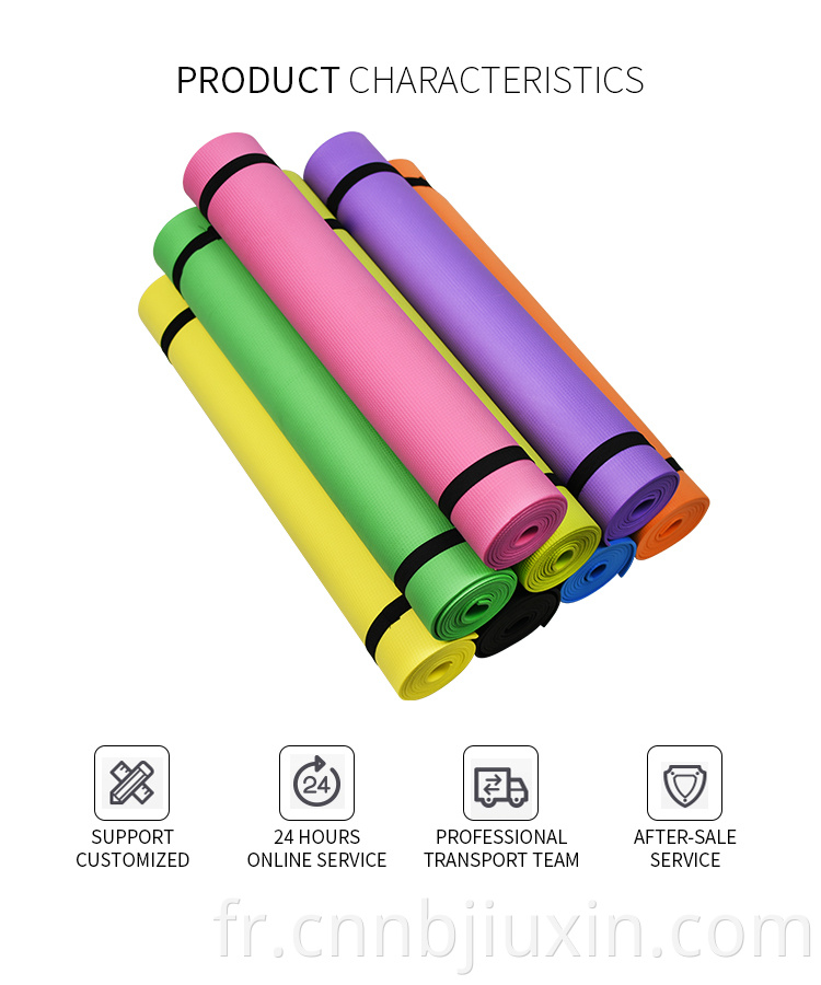 colourful eva yoga mat